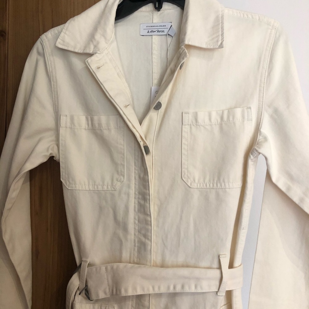 NEW WITH TAGS & Other Stories White Jumpsuit